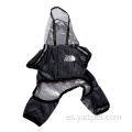 Mascotas perro ropa impermeable